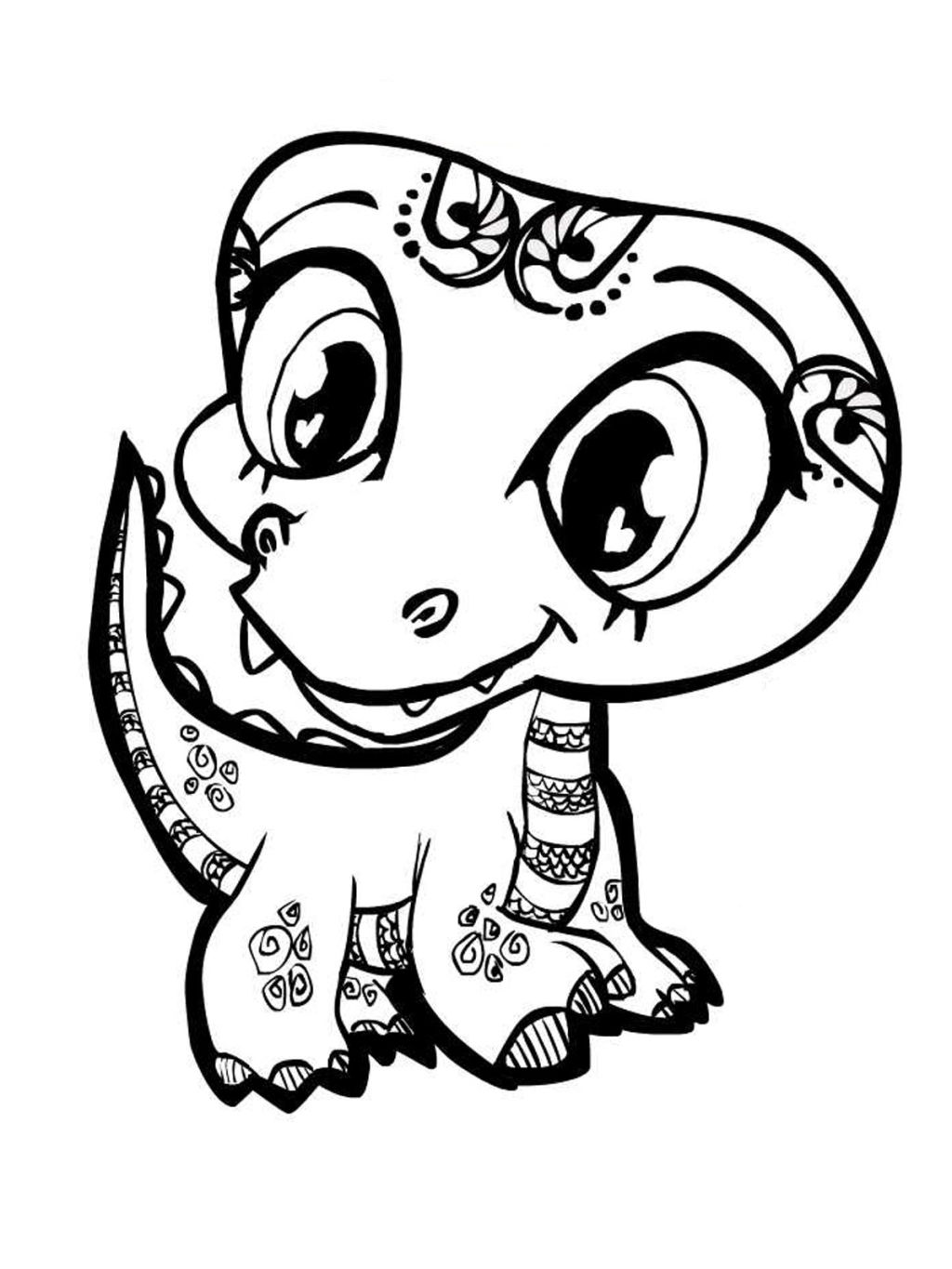 100+ Cartoon Animals Coloring Pages You Can't Miss 102