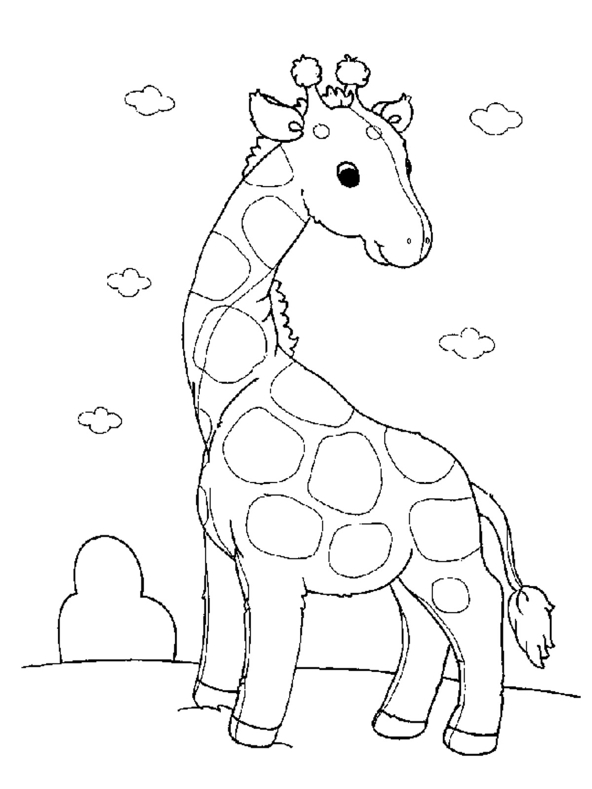 100+ Cartoon Animals Coloring Pages You Can't Miss 107