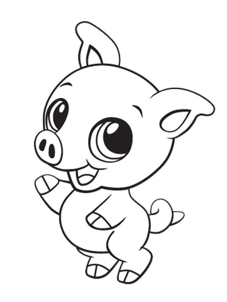 100+ Cartoon Animals Coloring Pages You Can't Miss 110