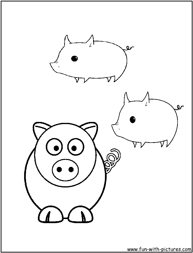 100+ Cartoon Animals Coloring Pages You Can't Miss 114