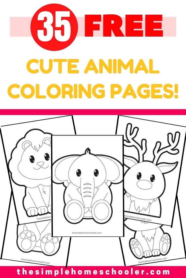 100+ Cartoon Animals Coloring Pages You Can't Miss 115