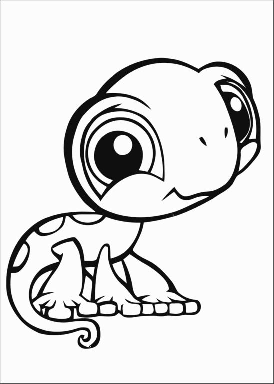 100+ Cartoon Animals Coloring Pages You Can't Miss 12