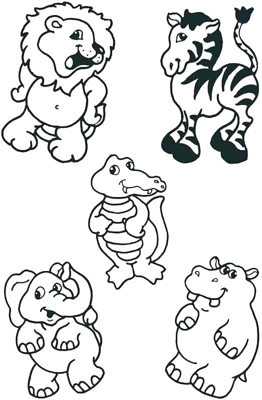 100+ Cartoon Animals Coloring Pages You Can't Miss 122