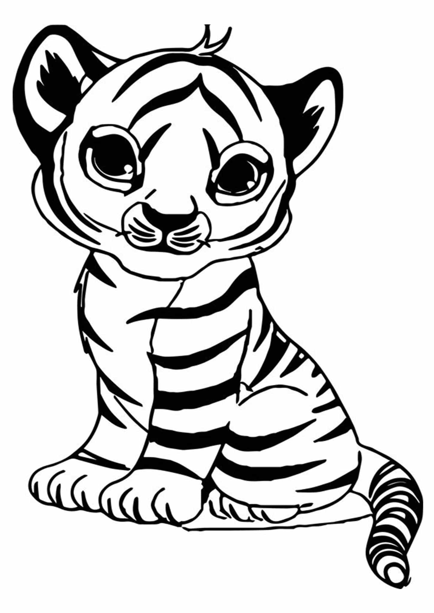 100+ Cartoon Animals Coloring Pages You Can't Miss 128