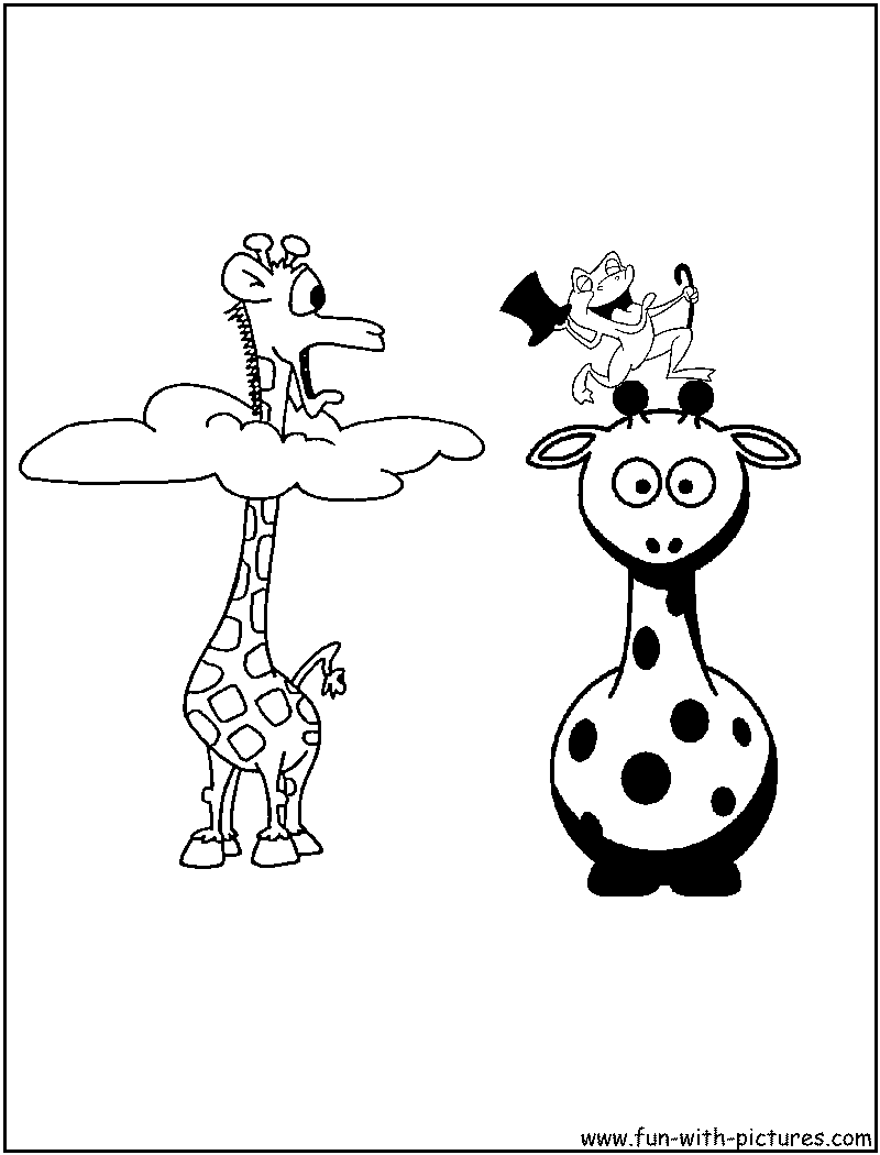 100+ Cartoon Animals Coloring Pages You Can't Miss 133