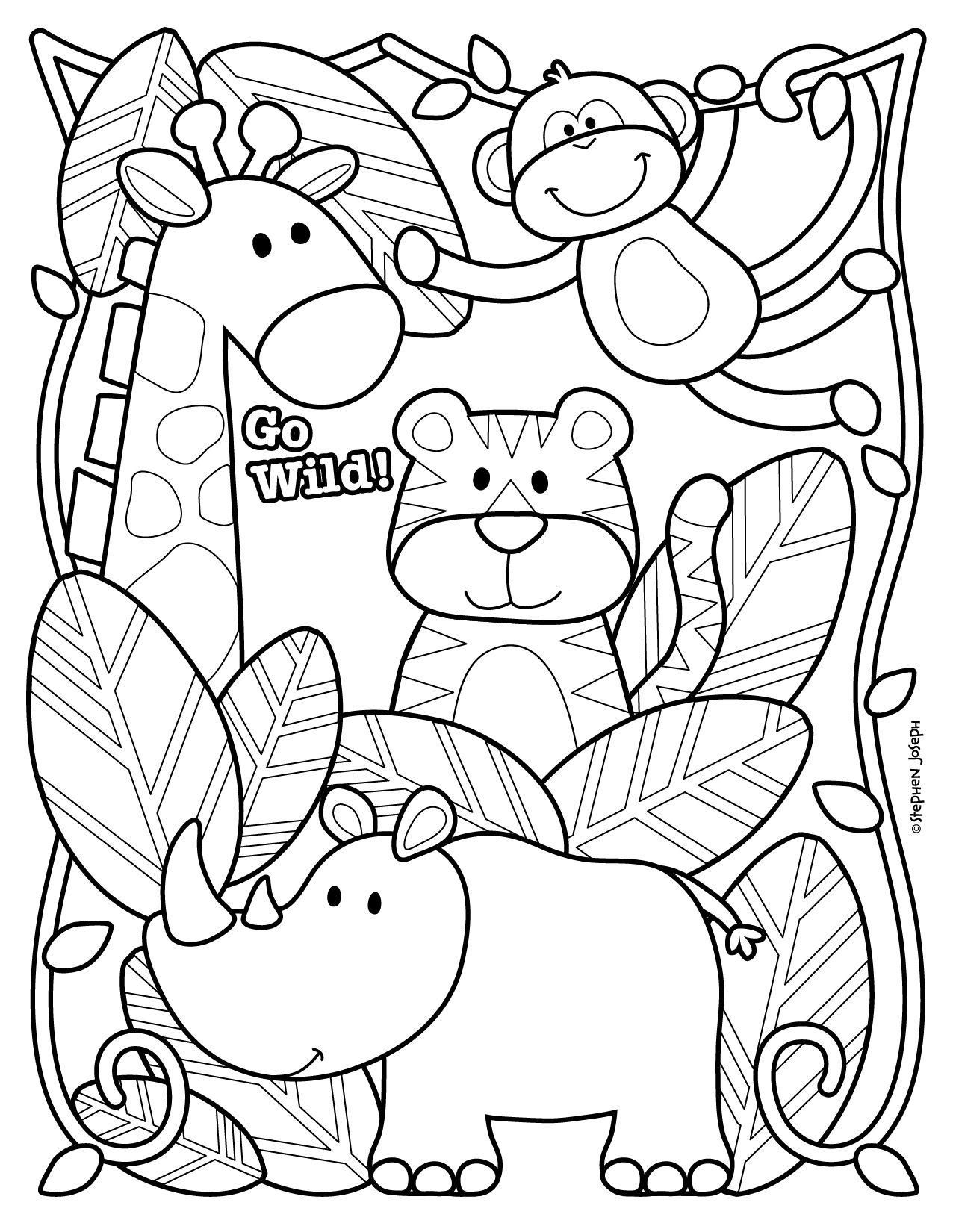 100+ Cartoon Animals Coloring Pages You Can't Miss 153