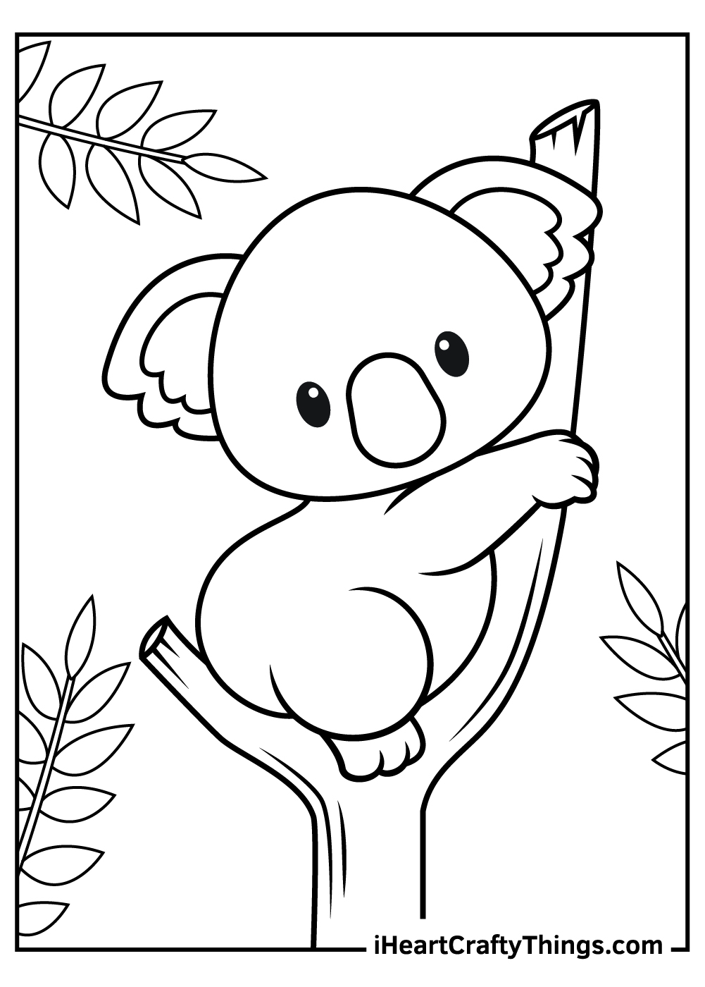 100+ Cartoon Animals Coloring Pages You Can't Miss 25