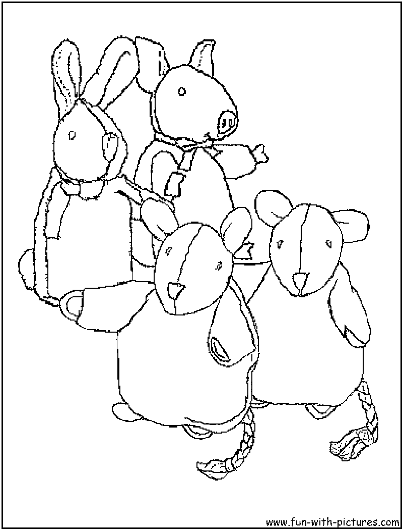 100+ Cartoon Animals Coloring Pages You Can't Miss 51