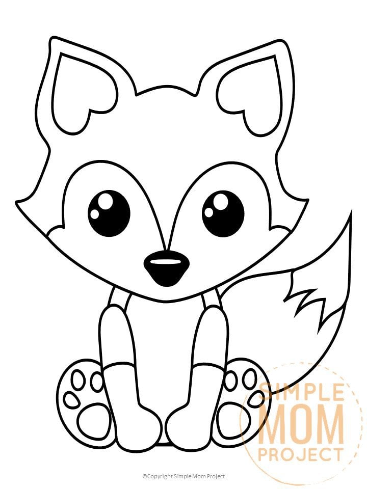 100+ Cartoon Animals Coloring Pages You Can't Miss 6