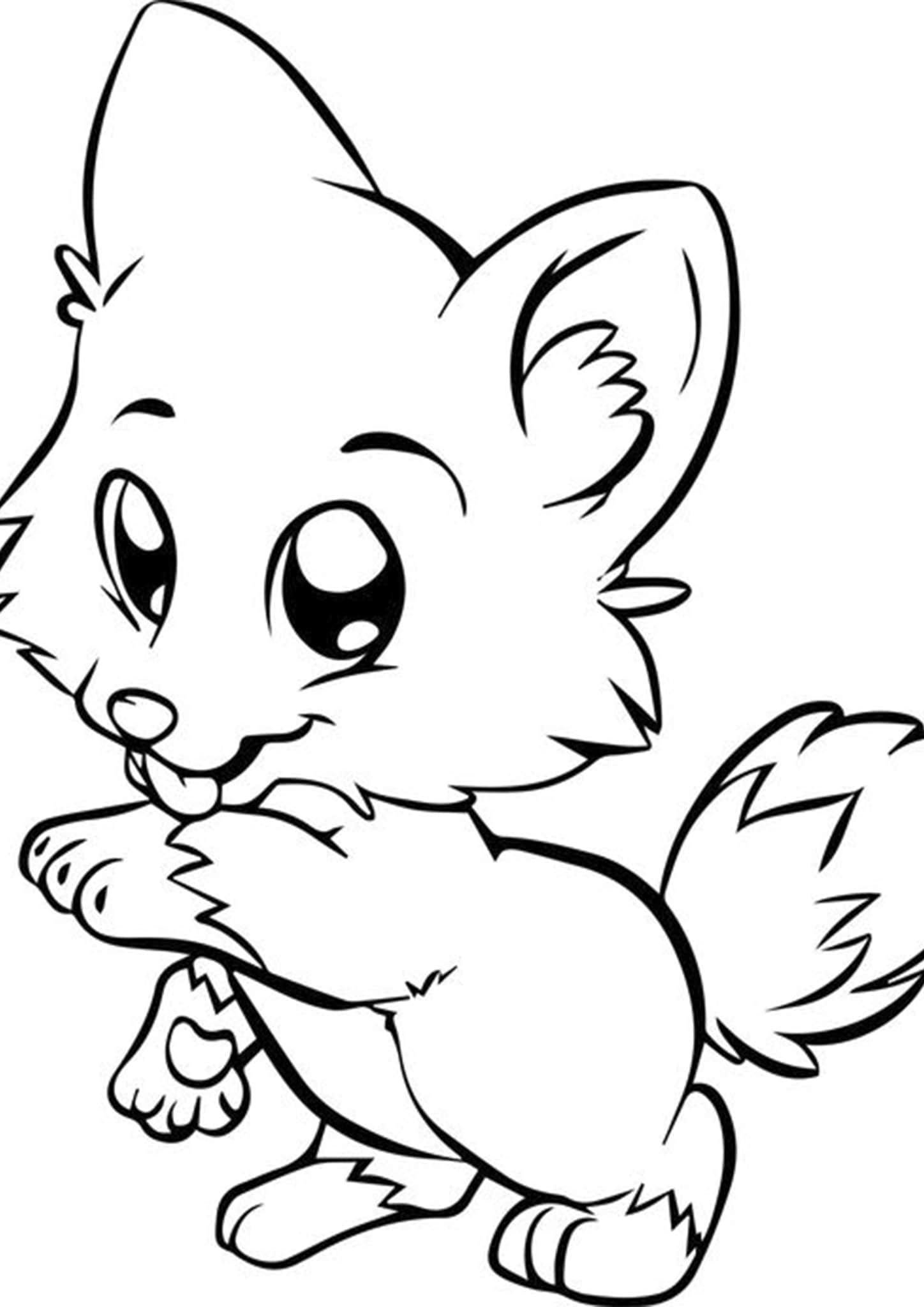 100+ Cartoon Animals Coloring Pages You Can't Miss 96