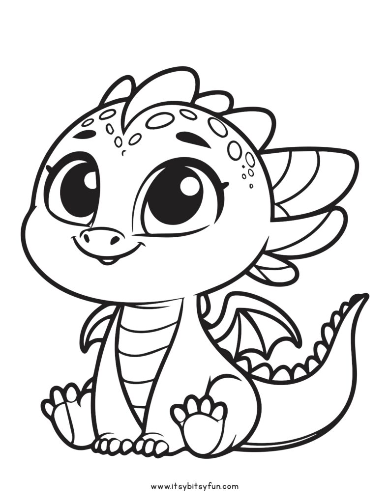 100+ Epic Dragon Coloring Pages to Fire Up Your Creativity 10