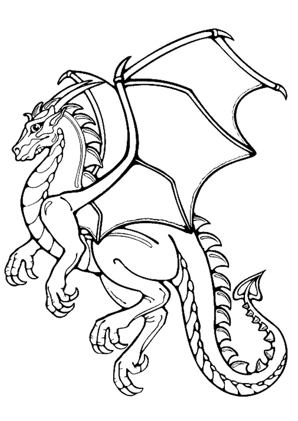 100+ Epic Dragon Coloring Pages to Fire Up Your Creativity 116