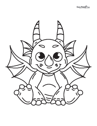 100+ Epic Dragon Coloring Pages to Fire Up Your Creativity 120