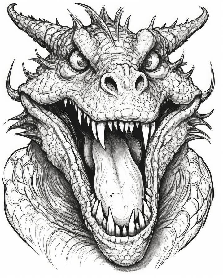 100+ Epic Dragon Coloring Pages to Fire Up Your Creativity 122