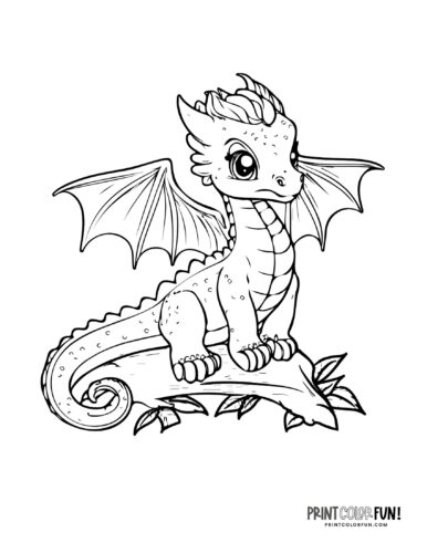 100+ Epic Dragon Coloring Pages to Fire Up Your Creativity 126