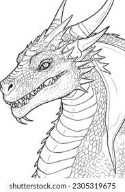 100+ Epic Dragon Coloring Pages to Fire Up Your Creativity 129