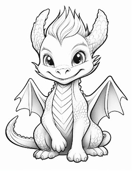 100+ Epic Dragon Coloring Pages to Fire Up Your Creativity 135