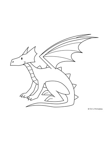 100+ Epic Dragon Coloring Pages to Fire Up Your Creativity 142