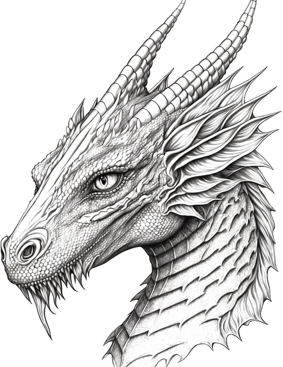 100+ Epic Dragon Coloring Pages to Fire Up Your Creativity 148