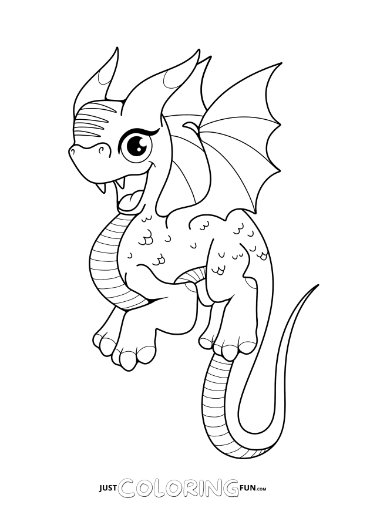 100+ Epic Dragon Coloring Pages to Fire Up Your Creativity 156