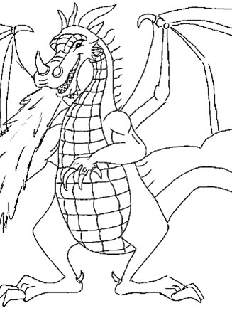 100+ Epic Dragon Coloring Pages to Fire Up Your Creativity 158