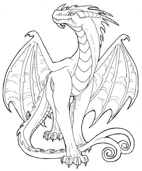 100+ Epic Dragon Coloring Pages to Fire Up Your Creativity 162