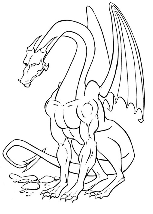 100+ Epic Dragon Coloring Pages to Fire Up Your Creativity 165