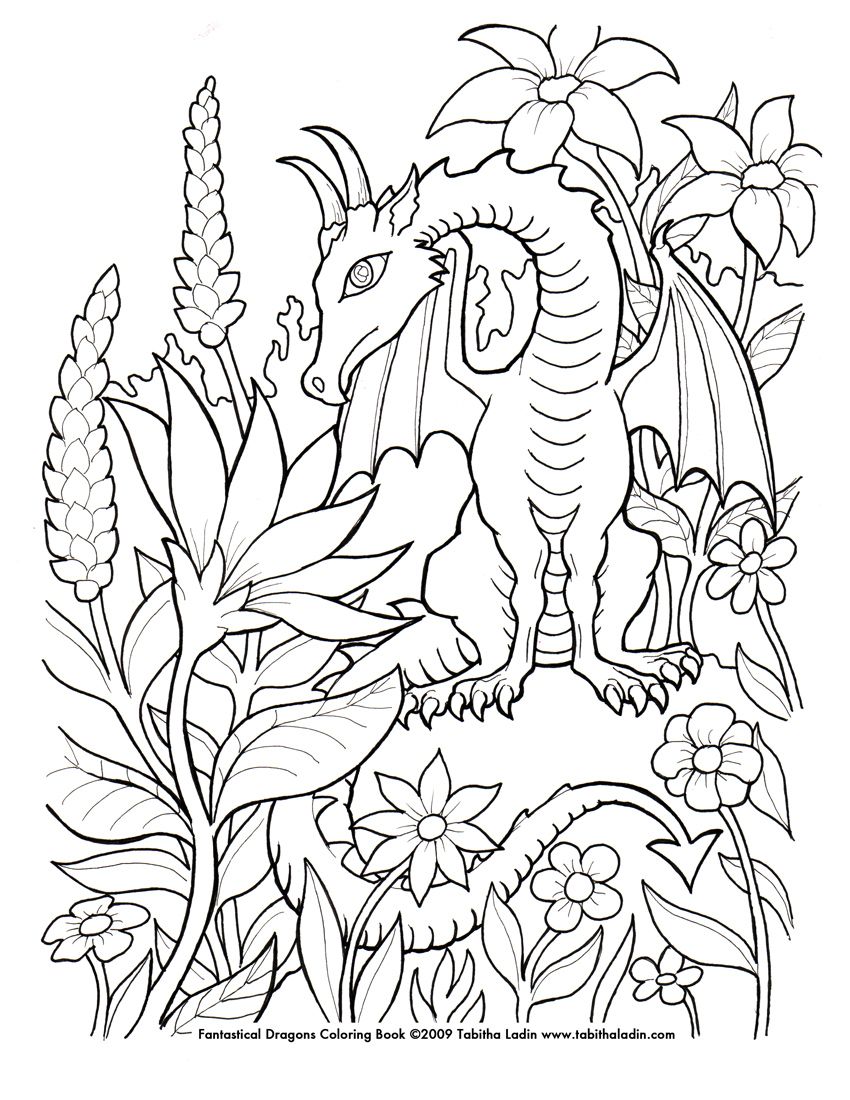 100+ Epic Dragon Coloring Pages to Fire Up Your Creativity 23