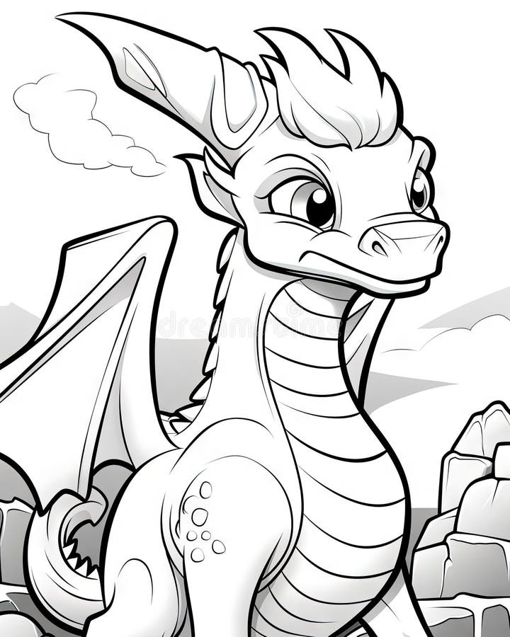 100+ Epic Dragon Coloring Pages to Fire Up Your Creativity 26