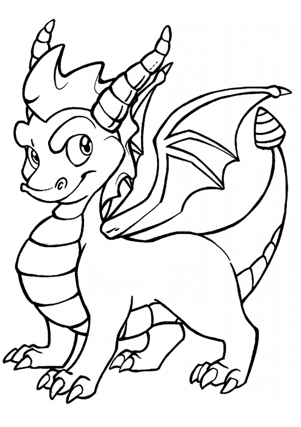 100+ Epic Dragon Coloring Pages to Fire Up Your Creativity 28