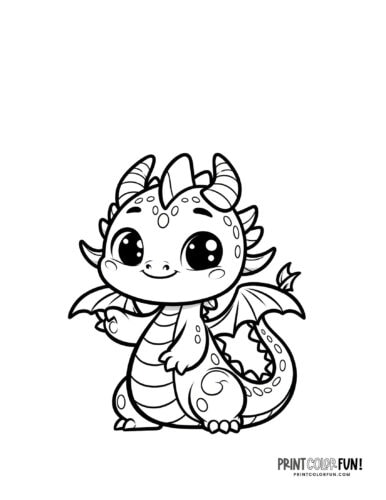 100+ Epic Dragon Coloring Pages to Fire Up Your Creativity 67