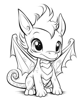 100+ Epic Dragon Coloring Pages to Fire Up Your Creativity 91