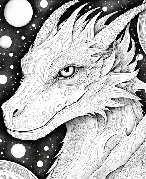 100+ Epic Dragon Coloring Pages to Fire Up Your Creativity 94