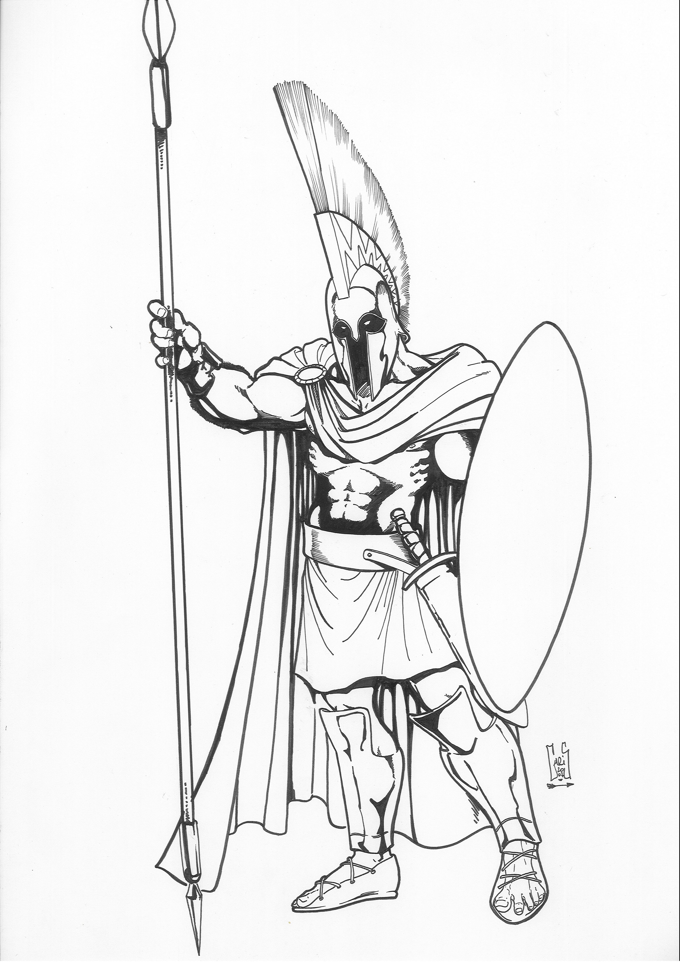 120 God of War Coloring Pages: Dive into Epic Mythology 21