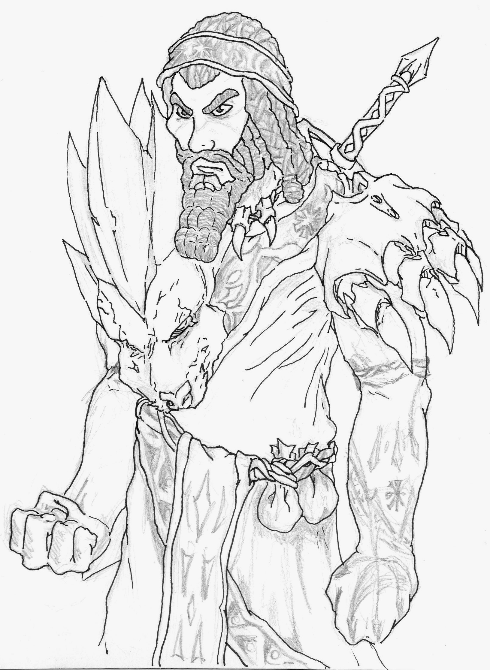 120 God of War Coloring Pages: Dive into Epic Mythology 36