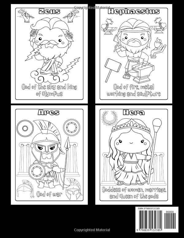 120 God of War Coloring Pages: Dive into Epic Mythology 40