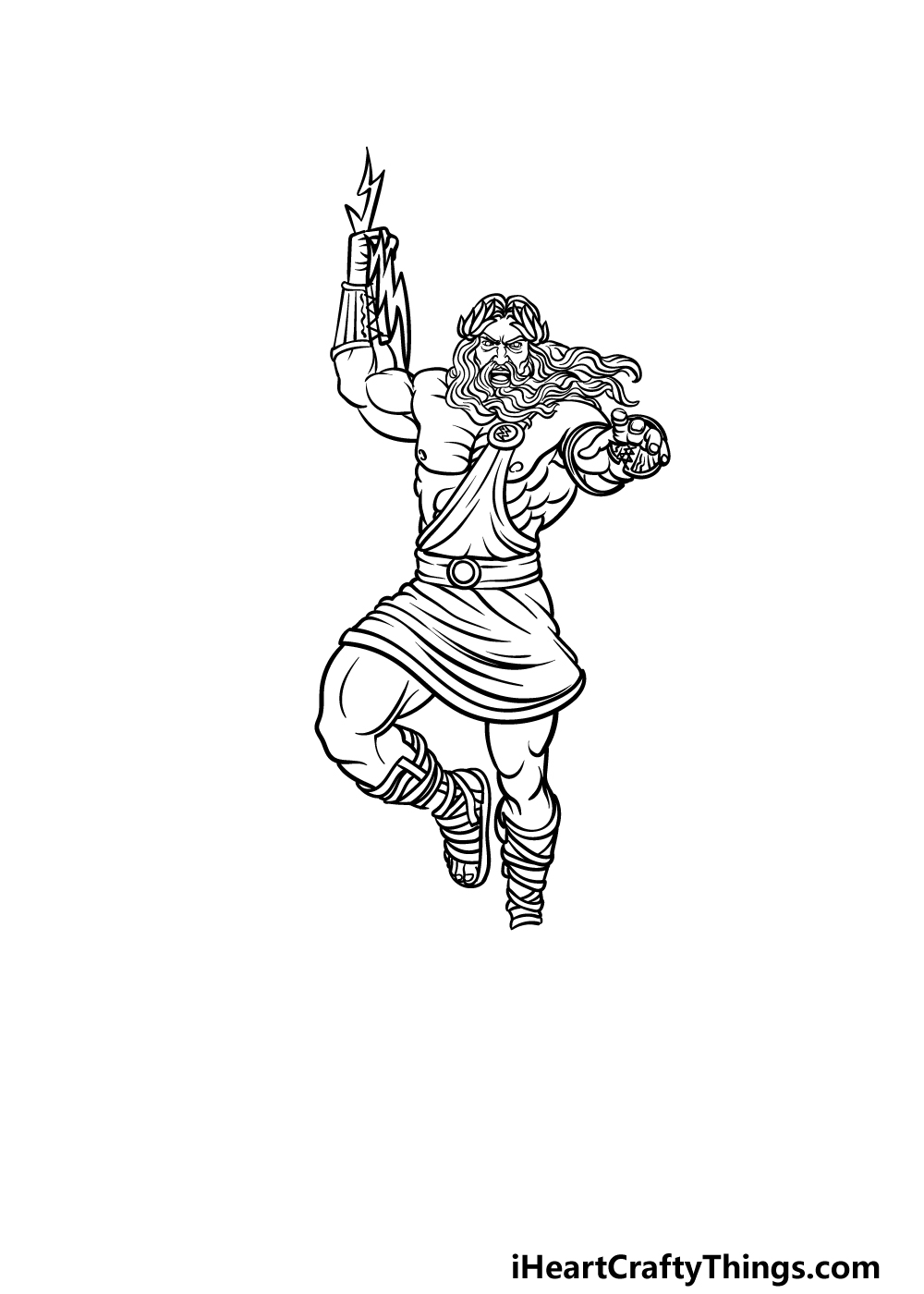 120 God of War Coloring Pages: Dive into Epic Mythology 51