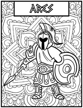 120 God of War Coloring Pages: Dive into Epic Mythology 83