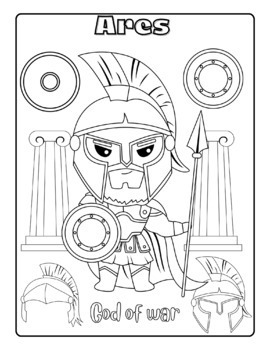 120 God of War Coloring Pages: Dive into Epic Mythology 88