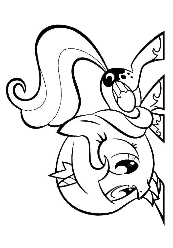 55 Littlest Pet Shop Coloring Pages Free Printable Preschools 105