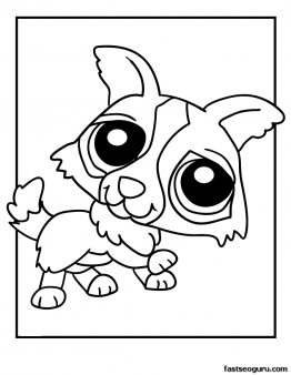 55 Littlest Pet Shop Coloring Pages Free Printable Preschools 109