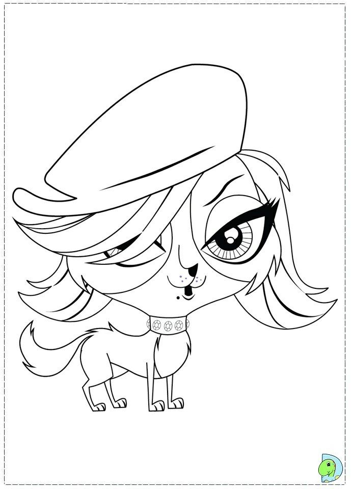 55 Littlest Pet Shop Coloring Pages Free Printable Preschools 133