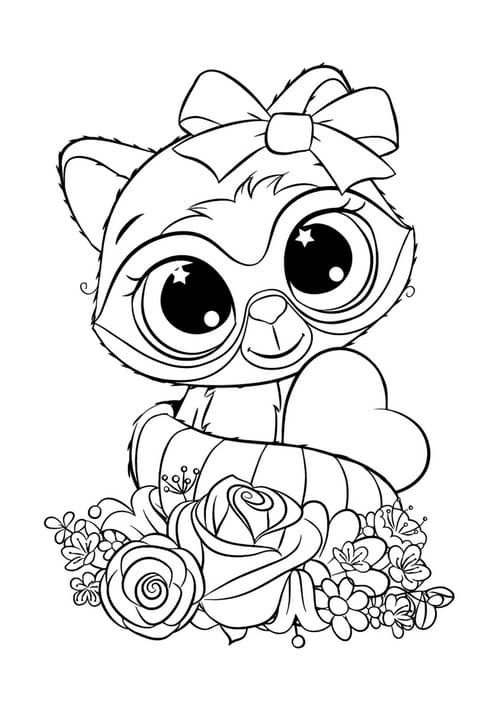 55 Littlest Pet Shop Coloring Pages Free Printable Preschools 56