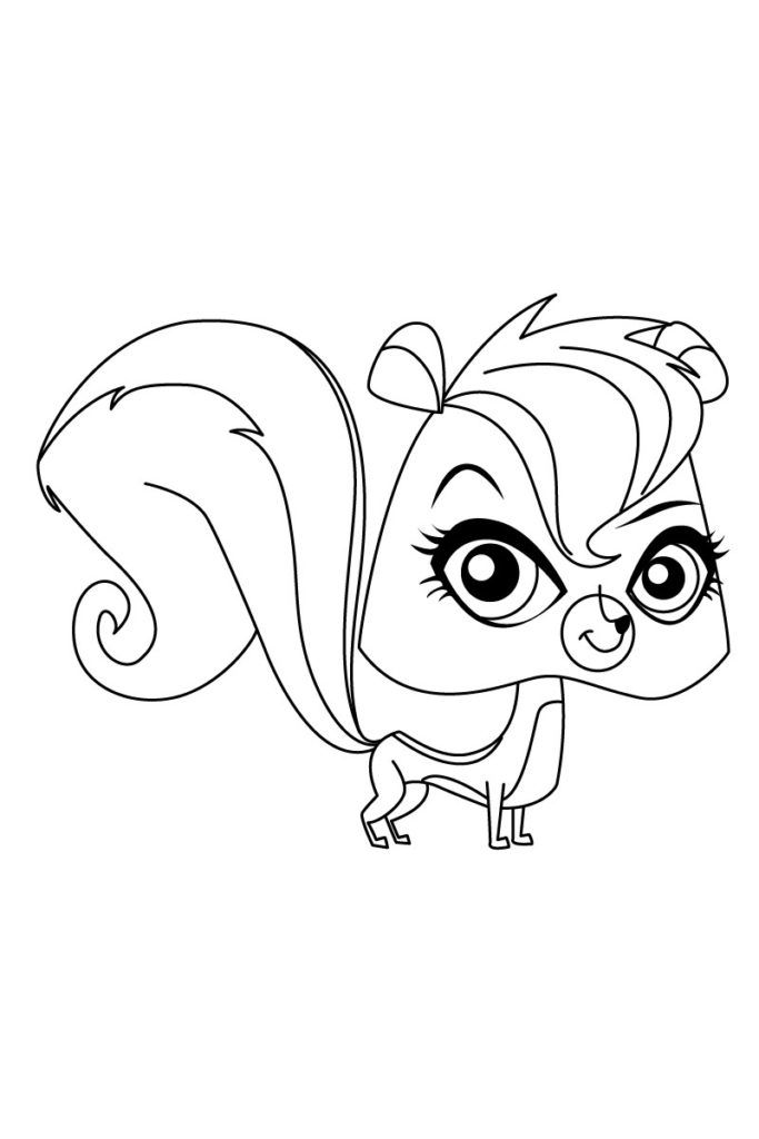 55 Littlest Pet Shop Coloring Pages Free Printable Preschools 82