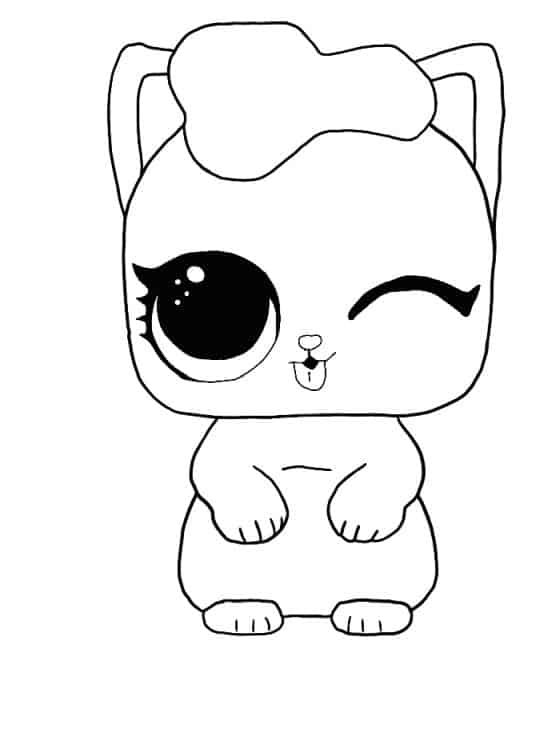 55 Littlest Pet Shop Coloring Pages Free Printable Preschools 95