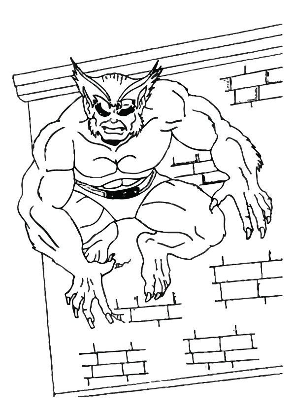 55 Wolverine Coloring Pages Free Printable 11