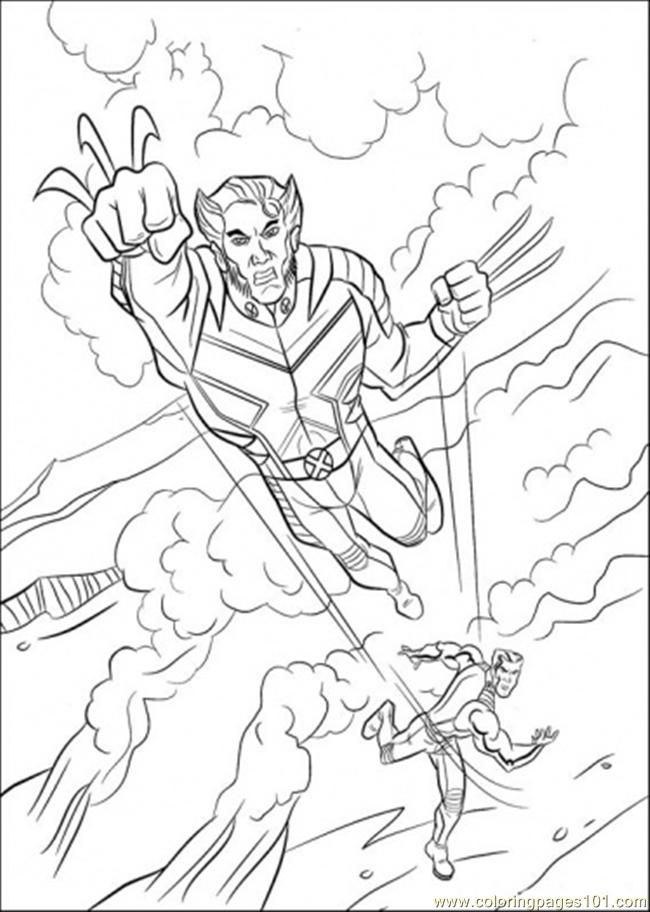 55 Wolverine Coloring Pages Free Printable 19