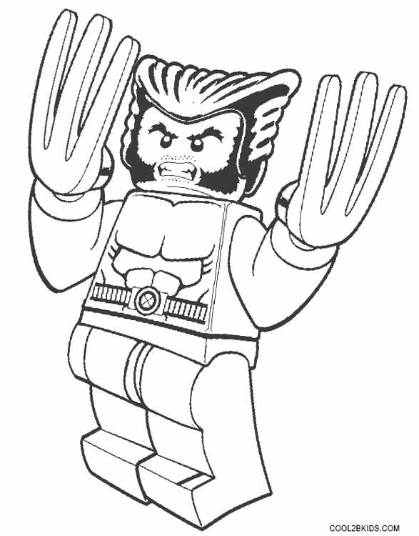 55 Wolverine Coloring Pages Free Printable 27