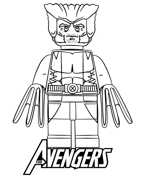 55 Wolverine Coloring Pages Free Printable 40