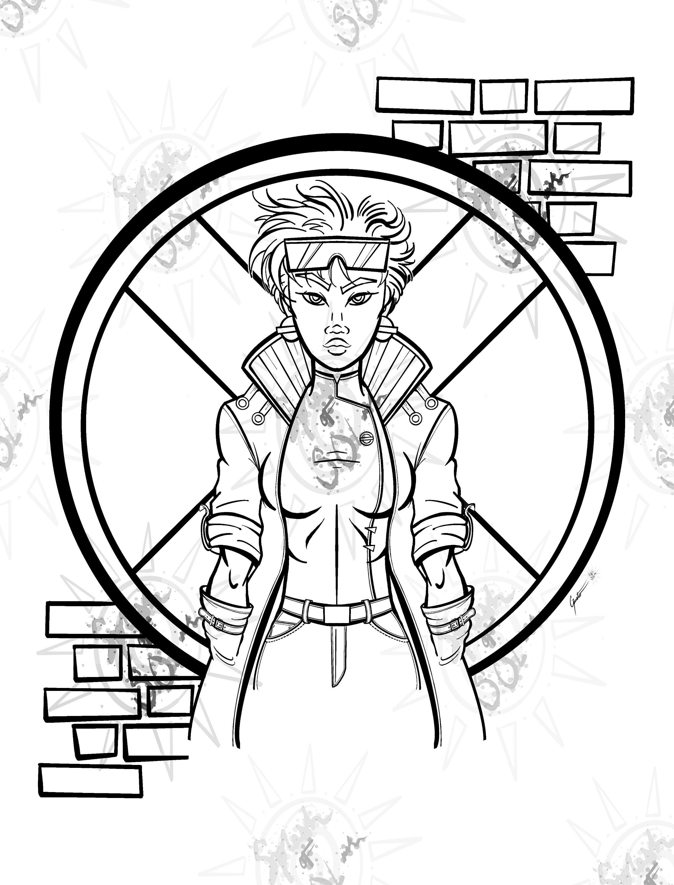 55 Wolverine Coloring Pages Free Printable 50